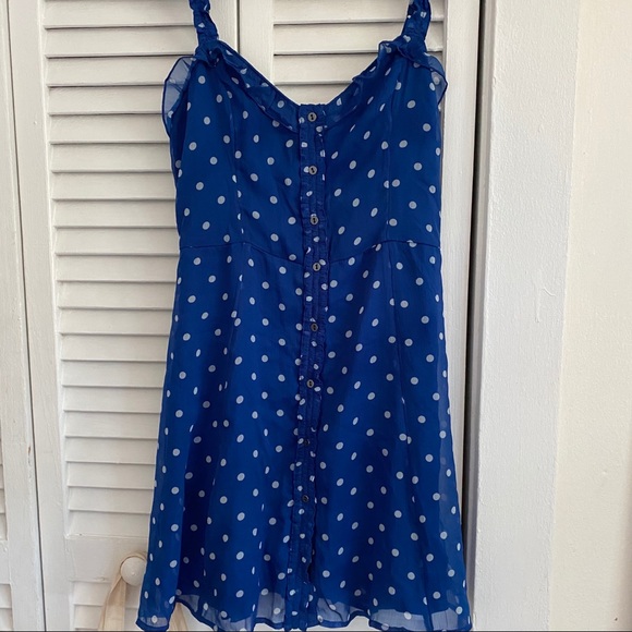 NWT Abercrombie blue sundress - Picture 2 of 4